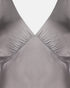 Grey Silk Slip